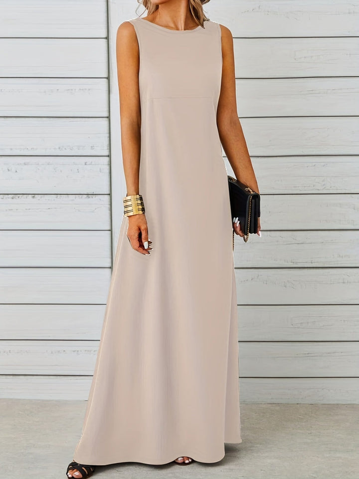 Aveline | Sleeveless Flow Maxi Dress