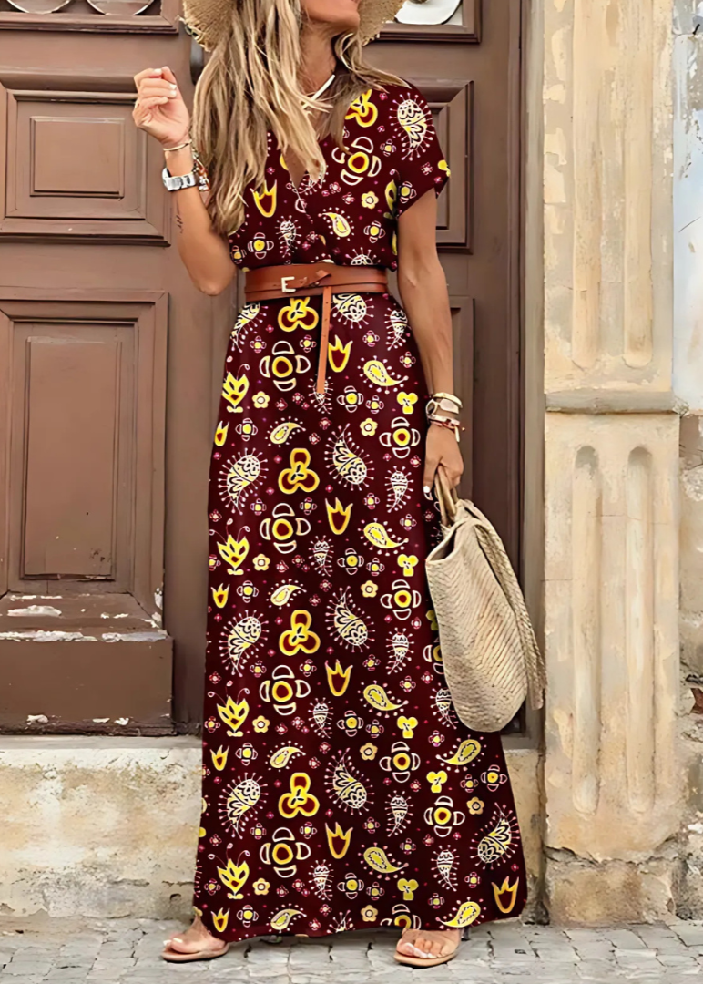 Savannah | Bohemian Maxi Dress