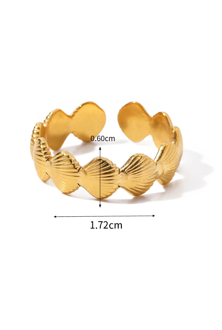 Ocean-Inspired Ring Set