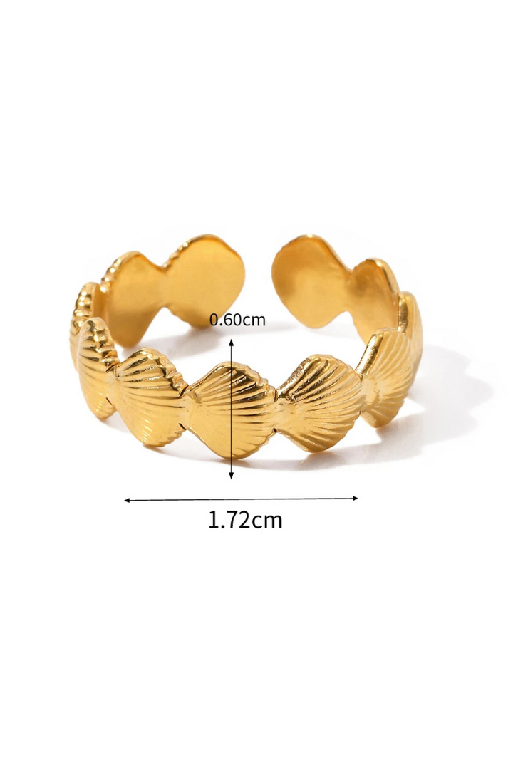 Ocean-Inspired Ring Set