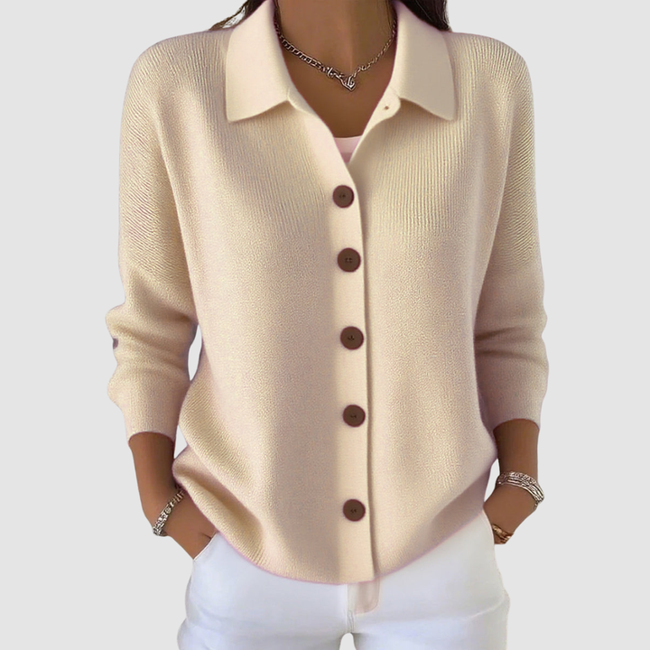 Rivéra | Button-Up Knit Cardigan