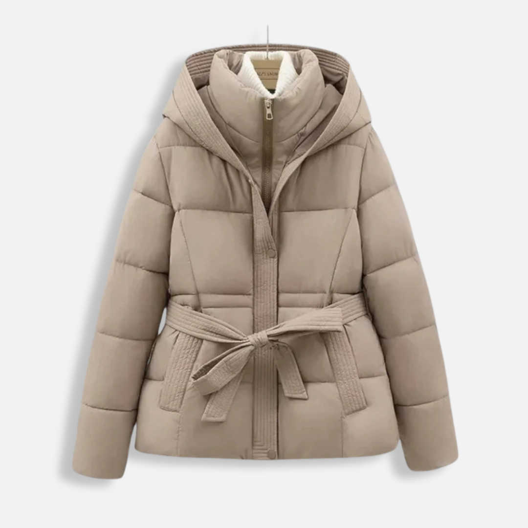 Arden | Belted Winter Parka for Women