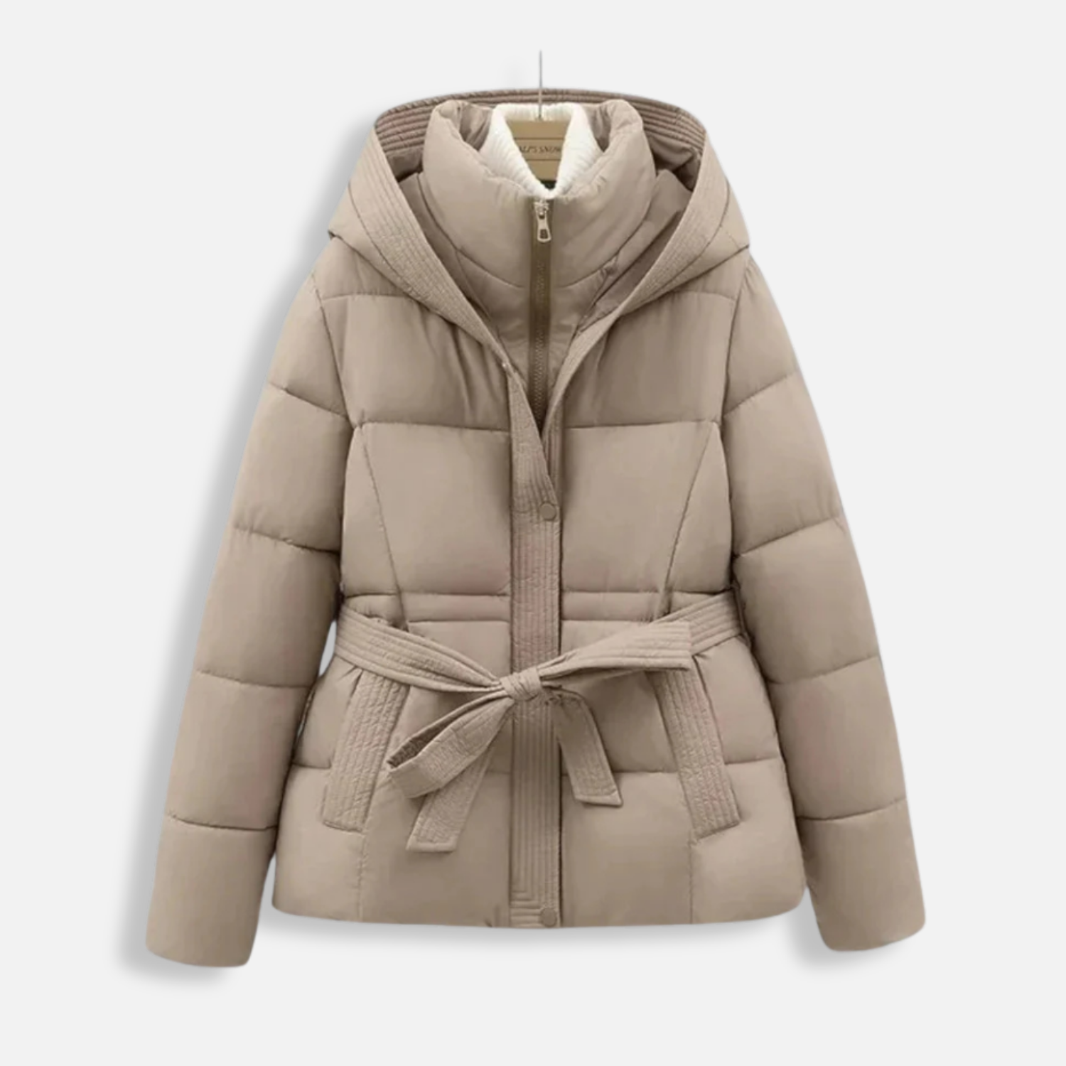 Arden | Parka d’Hiver Ceinturée pour Femme