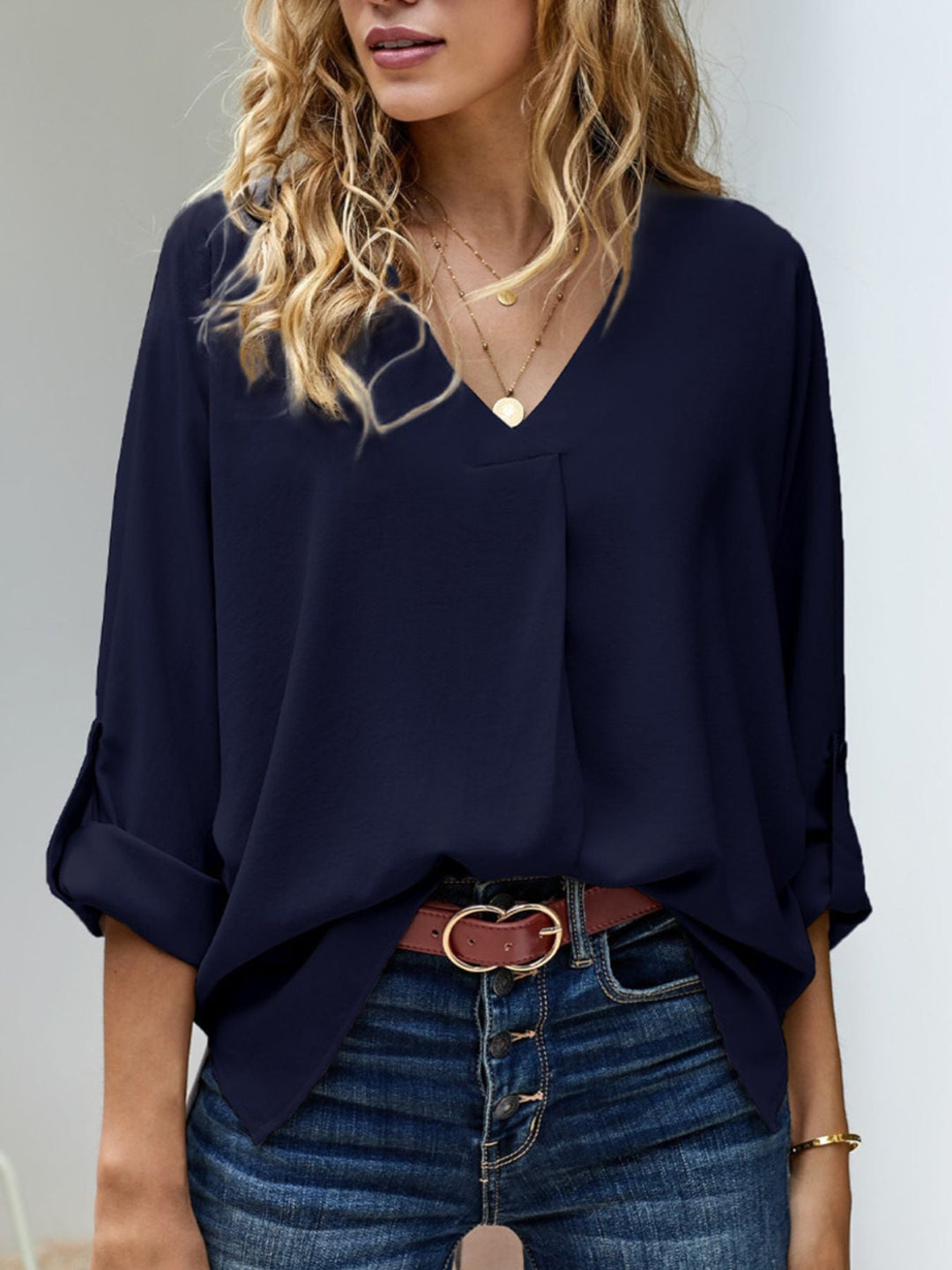 Elire | V-Neck Blouse