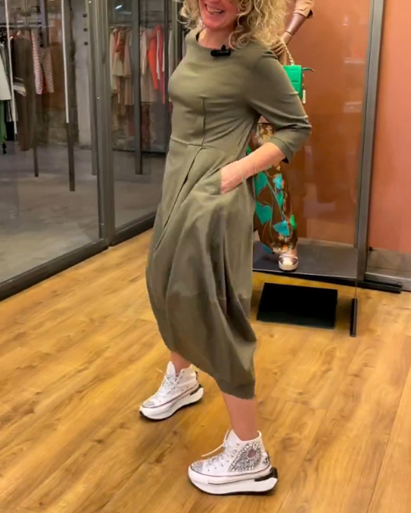 Hanna | Autumn Midi Dress