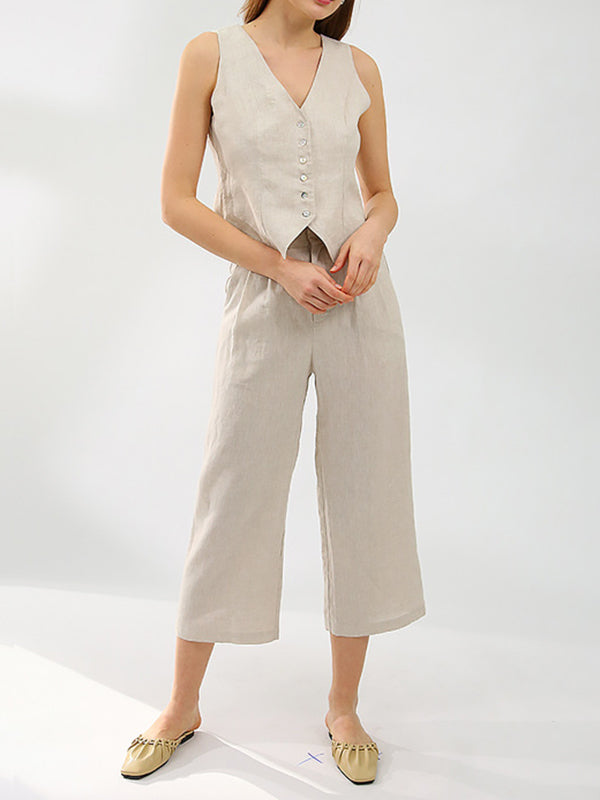 Alina | Linen Two-Piece Set