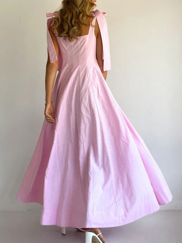 Charlotte | Gradient Tie Shoulder Maxi Dress