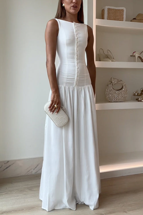 Liarina | Backless Maxi Dress