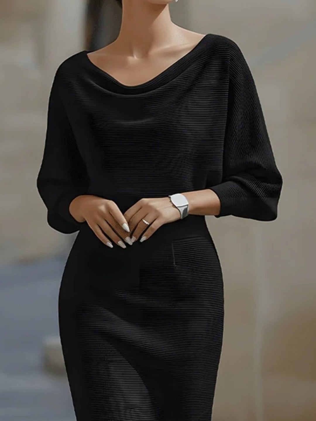 Senna | Knit Midi Dress