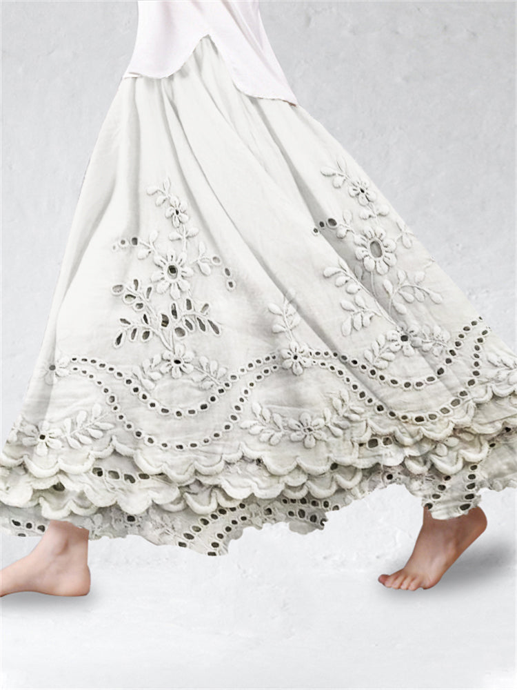 Maelisa | Boho Maxi Skirt