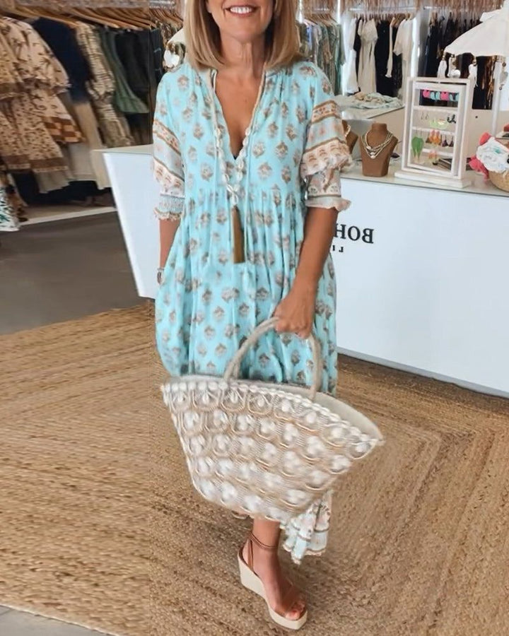 Zélie | Summer V Neck Dress