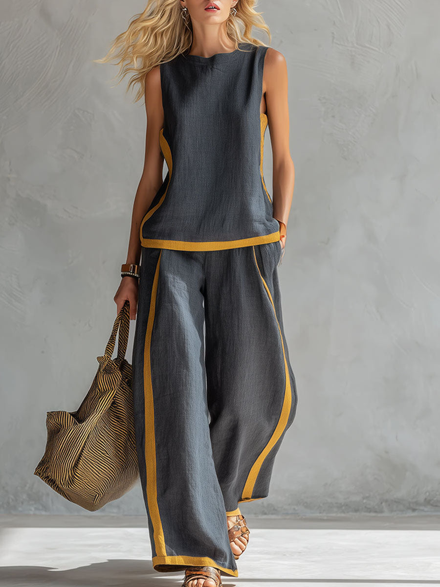 Elvanna | Linen Blend Set