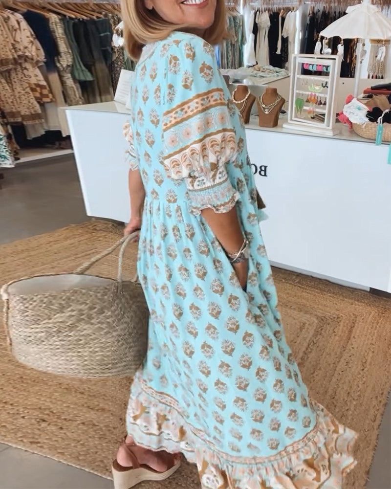 Zélie | Summer V Neck Dress