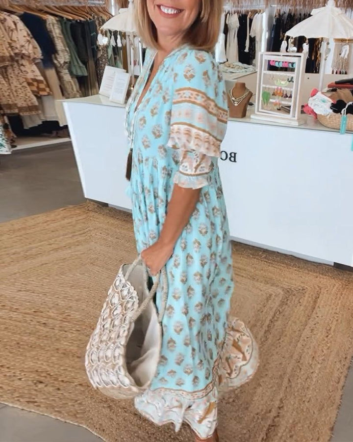 Zélie | Summer V Neck Dress