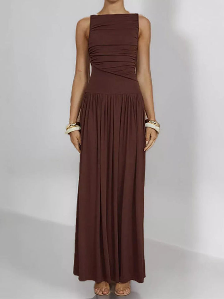 Jordan | Ruched Maxi Dress