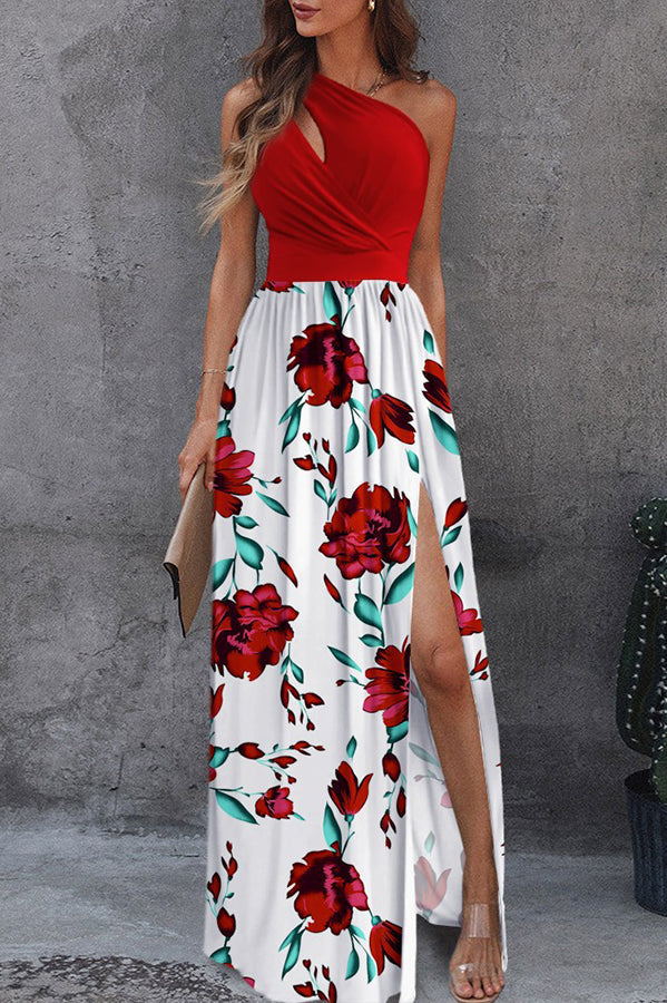 Alvera | One-Shoulder Maxi Dress