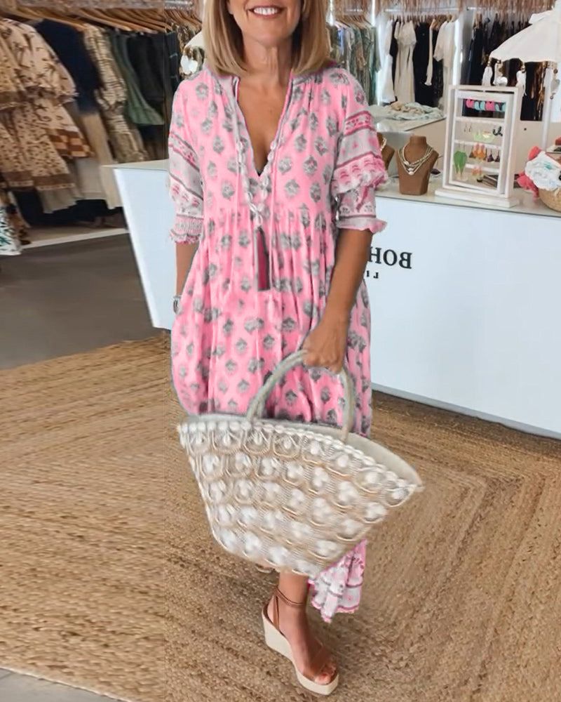 Zélie | Summer V Neck Dress
