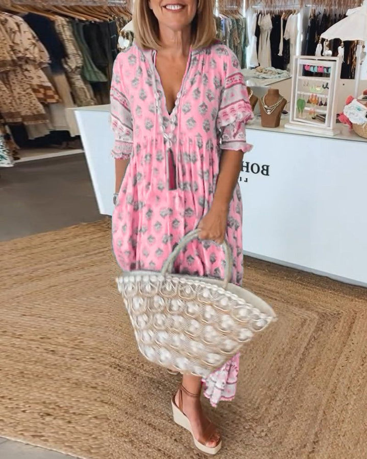 Zélie | Summer V Neck Dress
