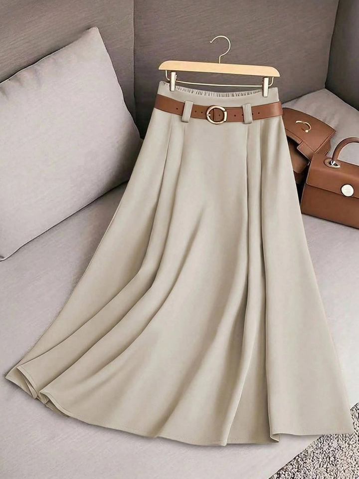 Lorena | Pleated Maxi Skirt