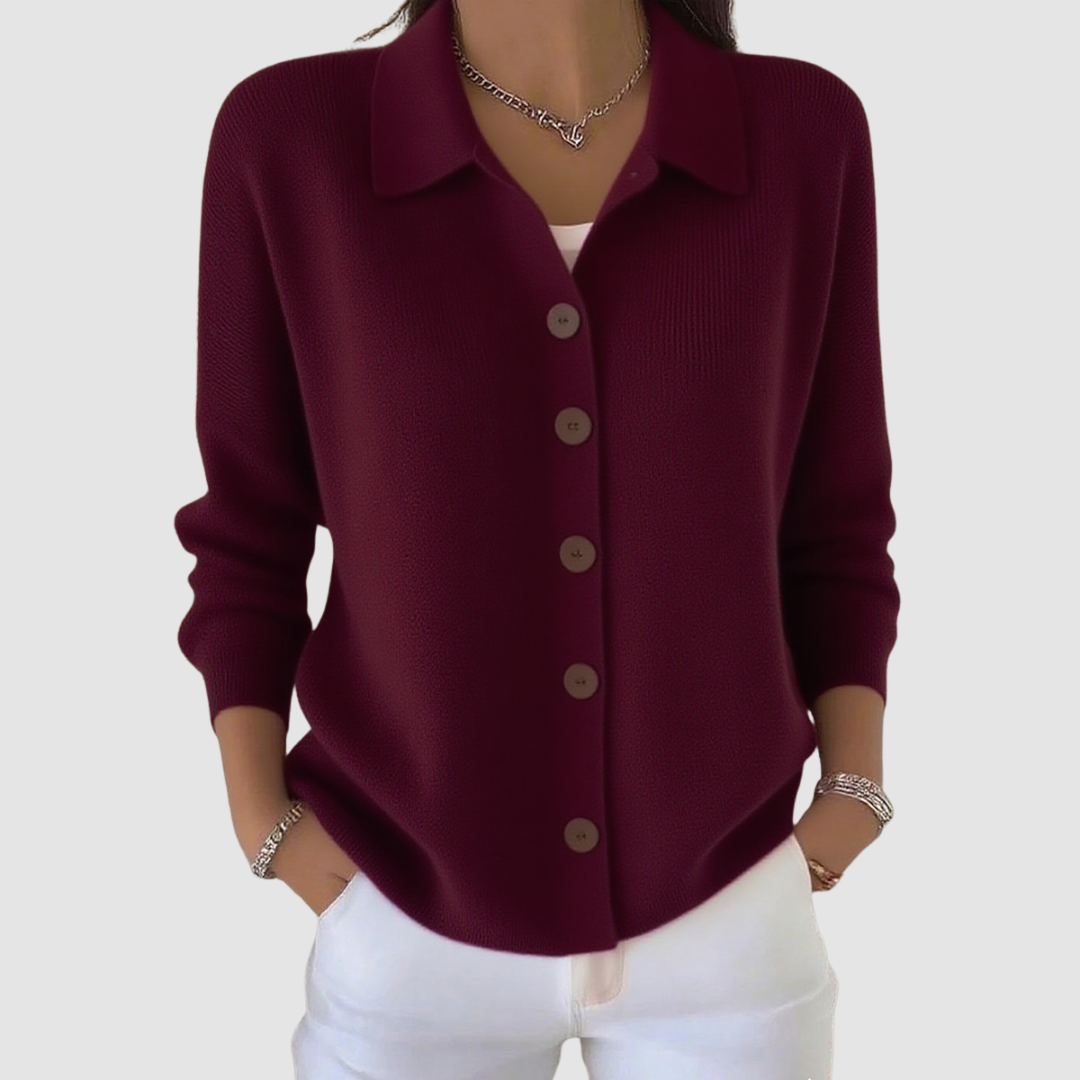 Rivéra | Button-Up Knit Cardigan