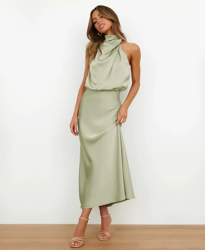 Althéa | Draped Midi Dress