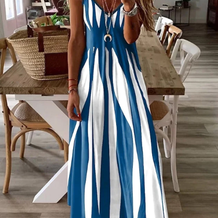Miala | Striped Maxi Dress