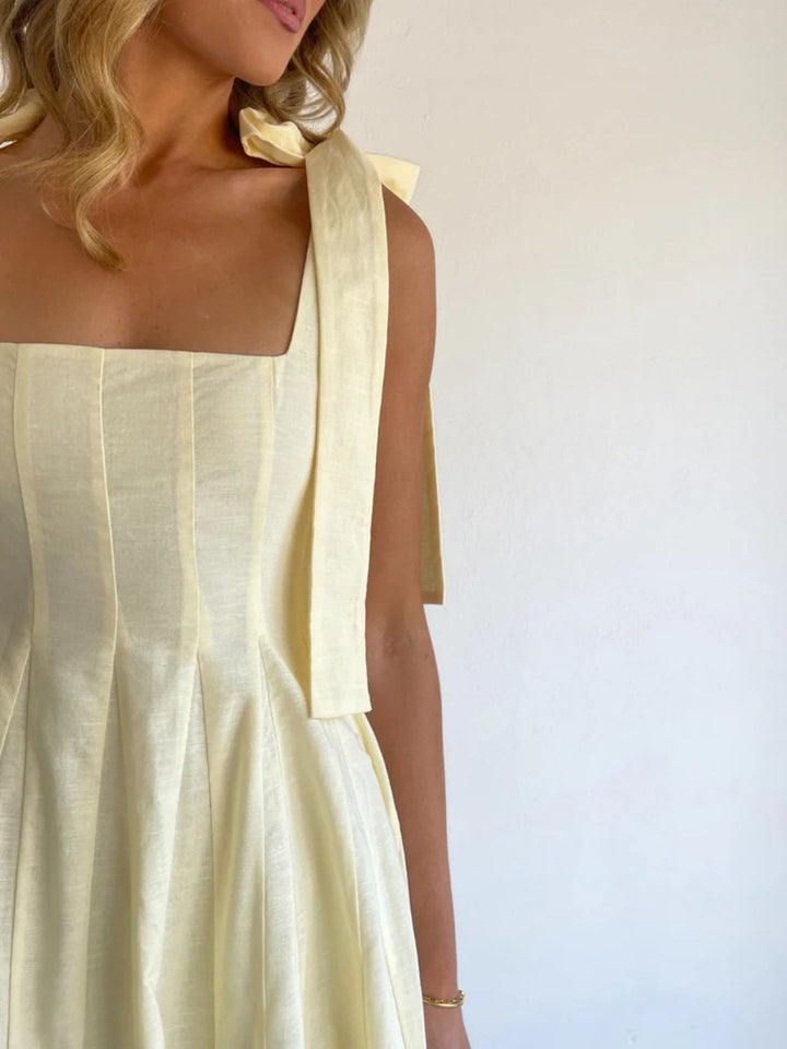 Charlotte | Gradient Tie Shoulder Maxi Dress