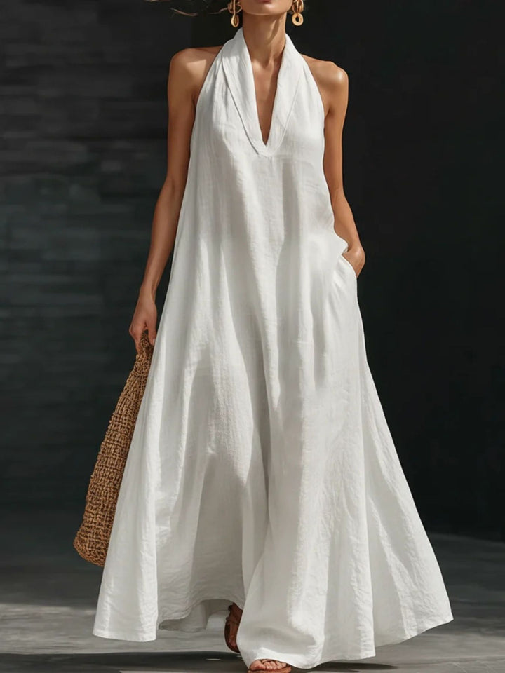 Avena | Halter Maxi Dress
