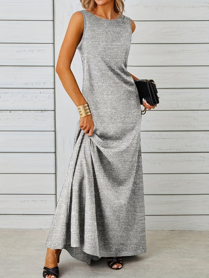 Aveline | Sleeveless Flow Maxi Dress