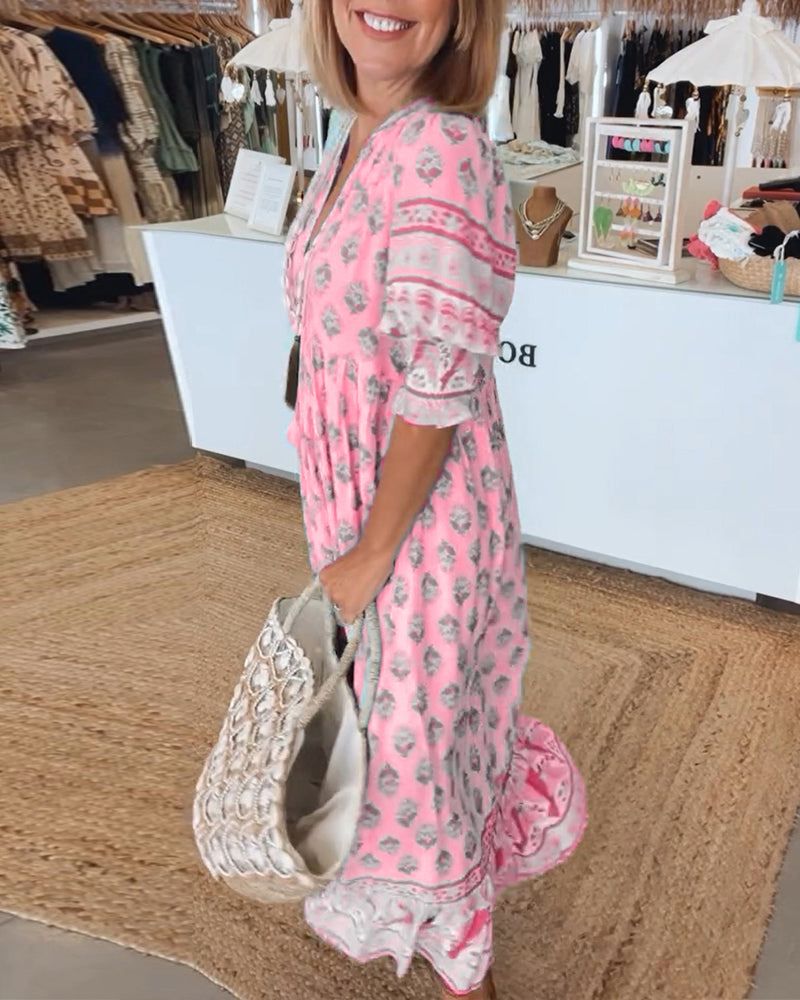 Zélie | Summer V Neck Dress