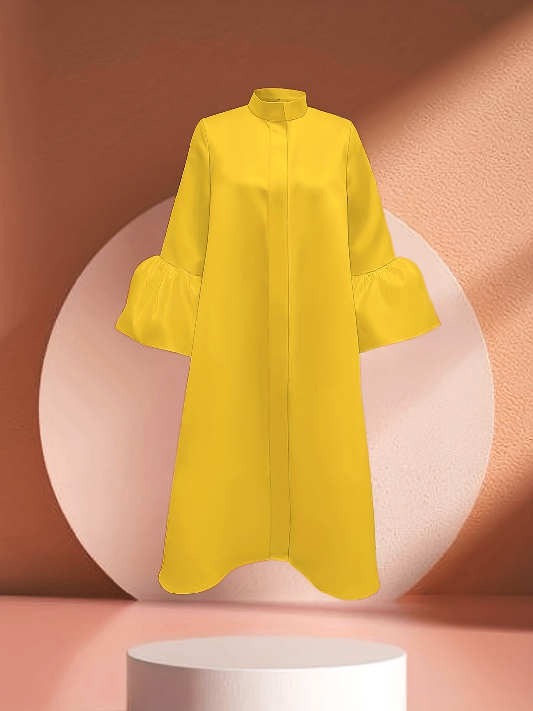 Liana | Mock Neck Midi Dress