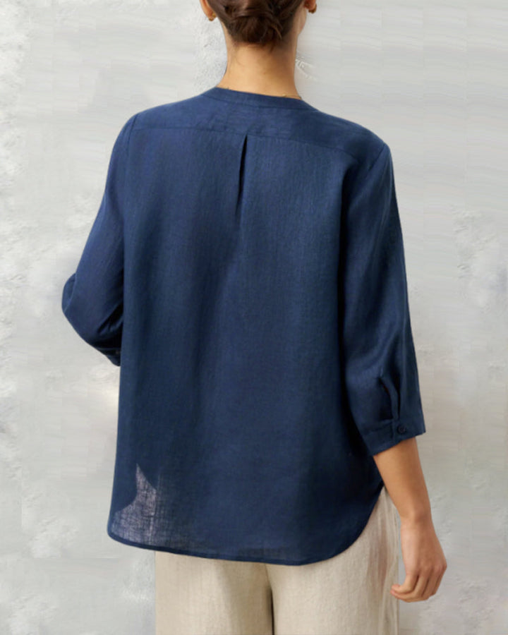 Avéline | Linen Blend Shirt