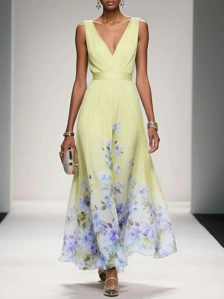 Elara | Robe Maxi Florale