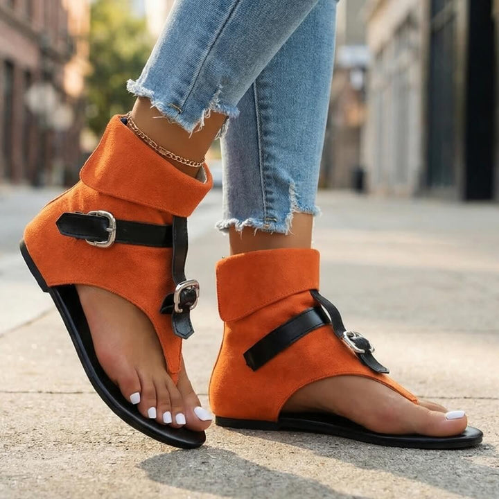 Zalyn | Wrap Buckle Sandals