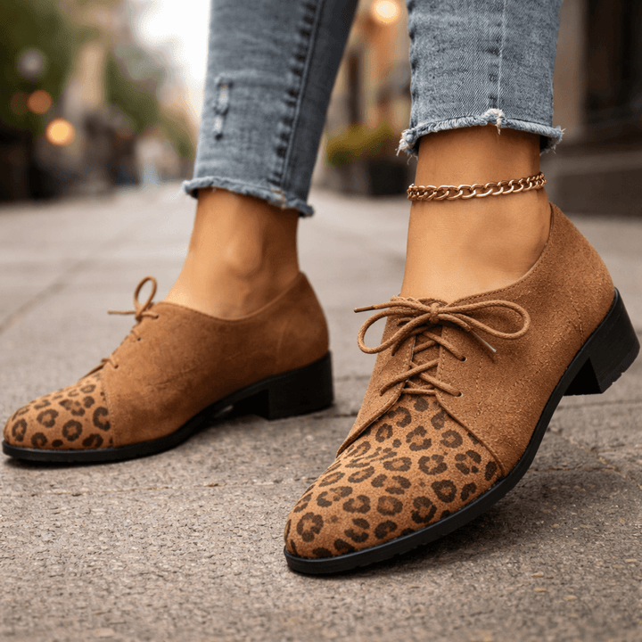 Zalène | Lace-Up Block Heels