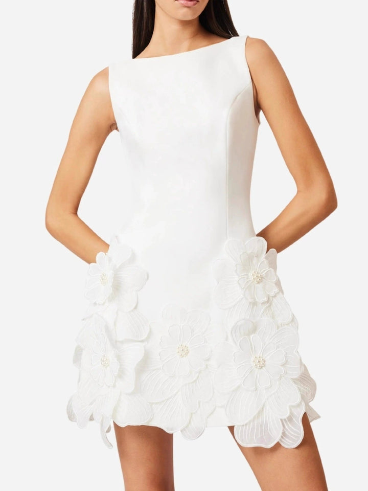 Floréa | Appliqué Detail Mini Dress