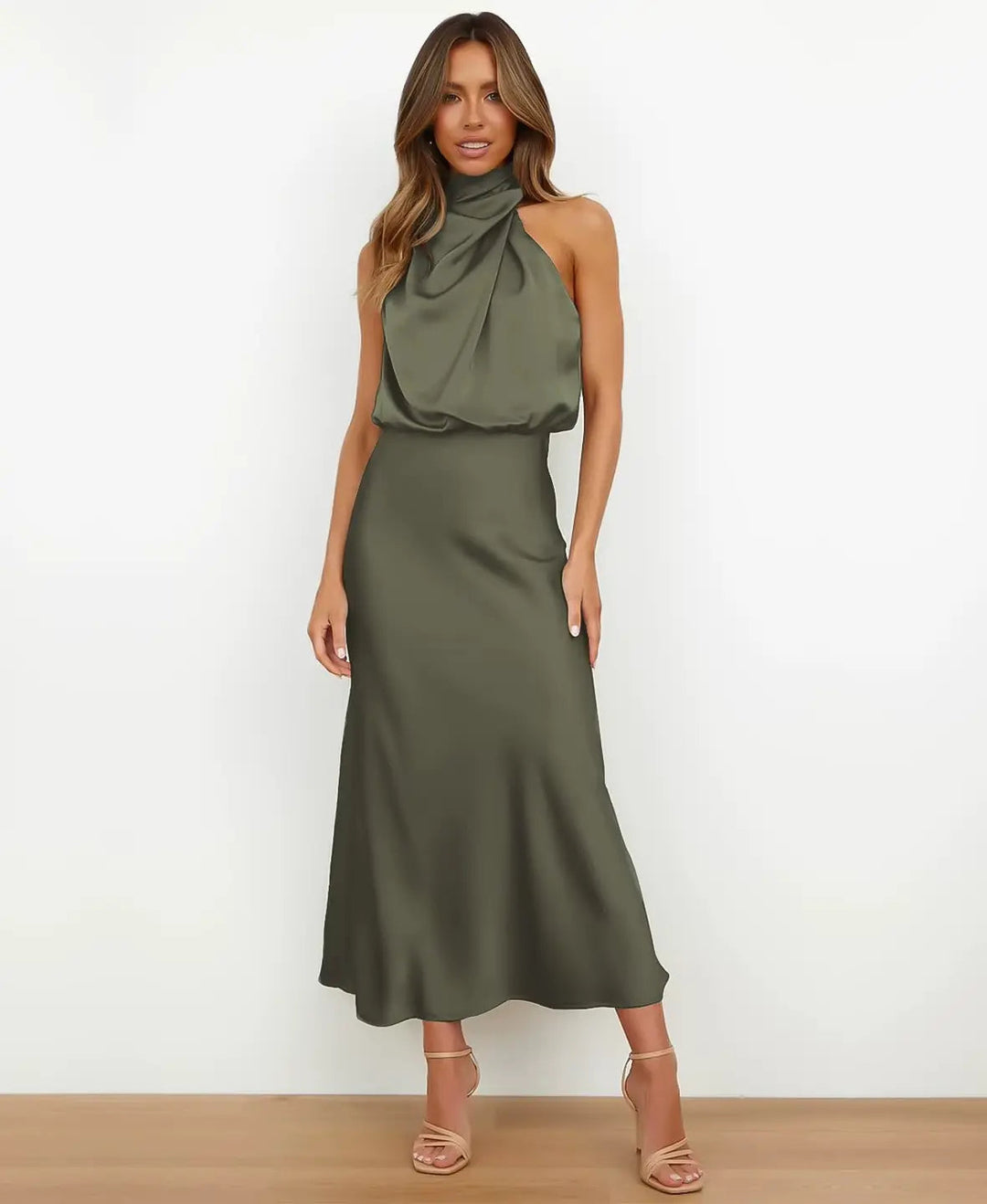 Althéa | Draped Midi Dress