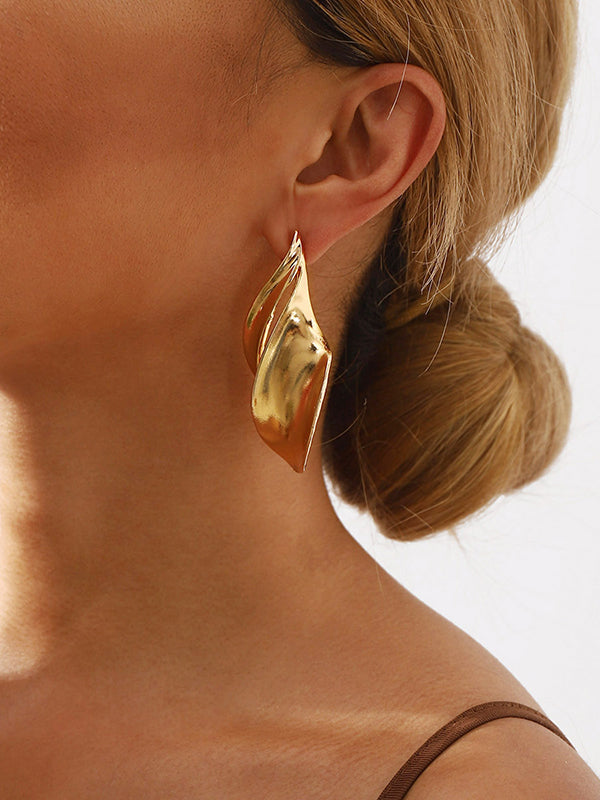 Geometric Drop Earrings