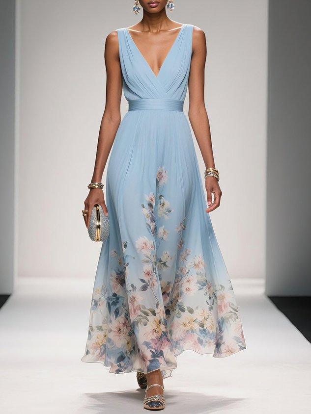 Elara | Robe Maxi Florale
