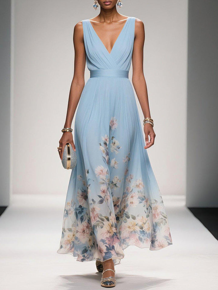 Elara | Robe Maxi Florale