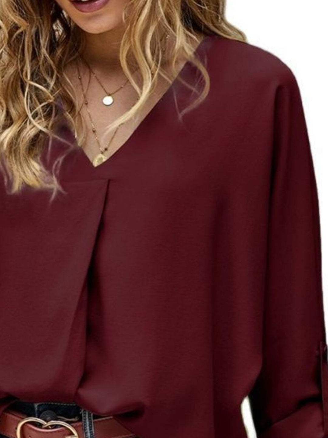 Elire | V-Neck Blouse