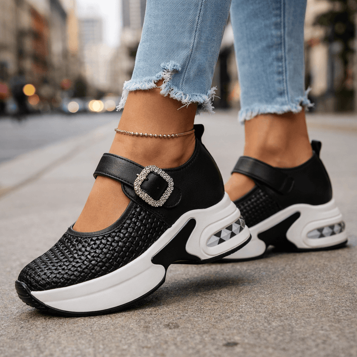 Cireva | Platform Slip Sneakers