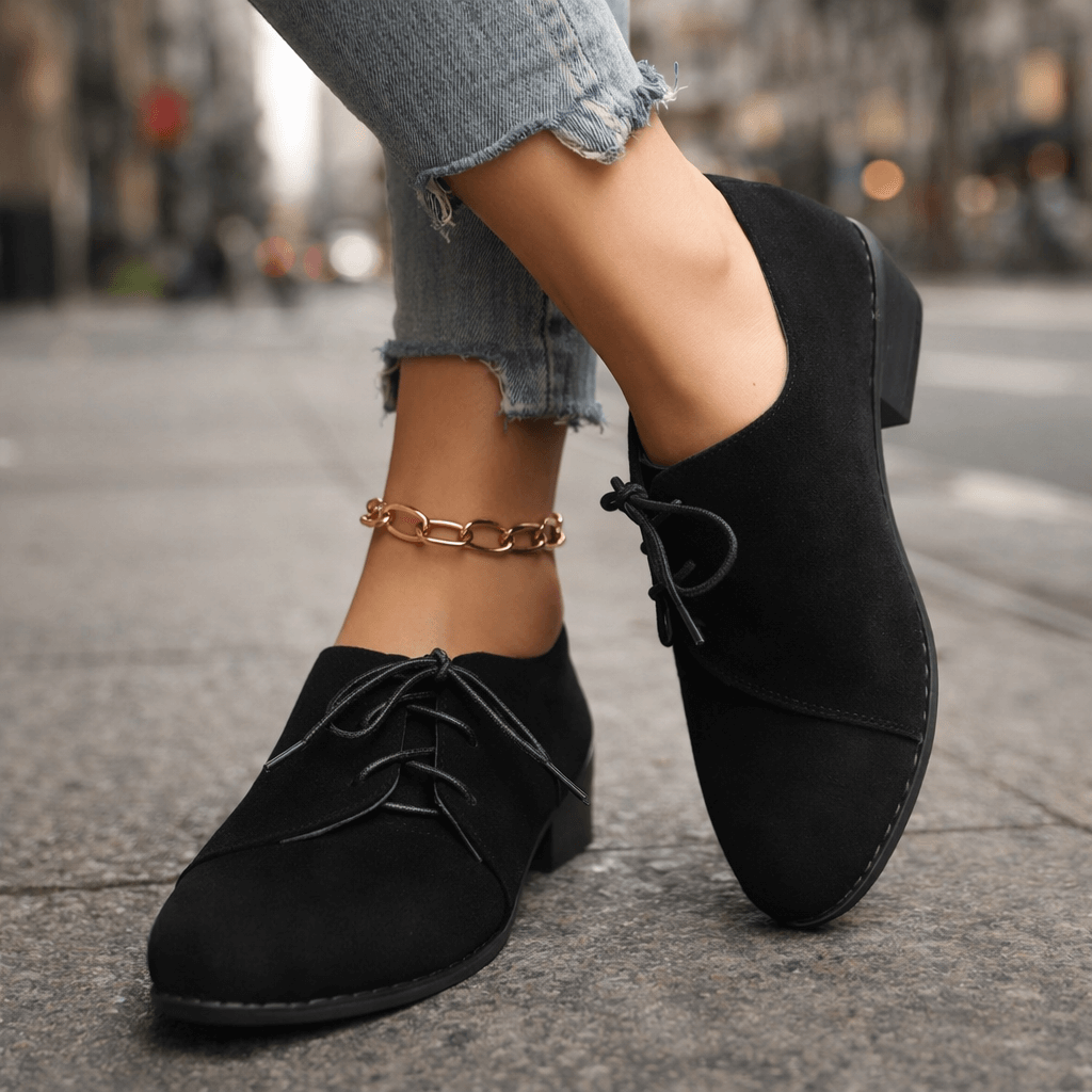 Zalène | Lace-Up Block Heels