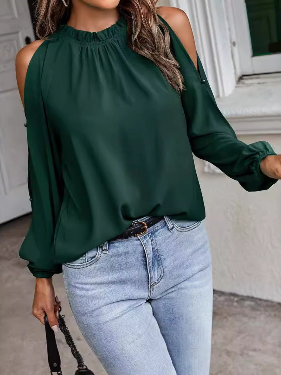 Virelle | Cold Shoulder Blouse