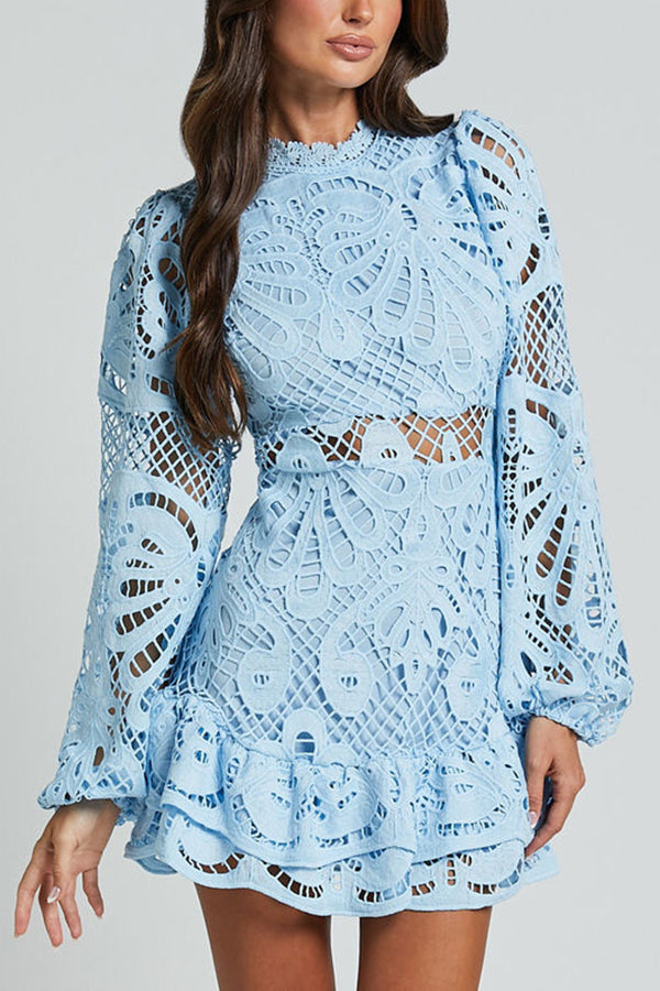 Natalie | Lace Mini Dress