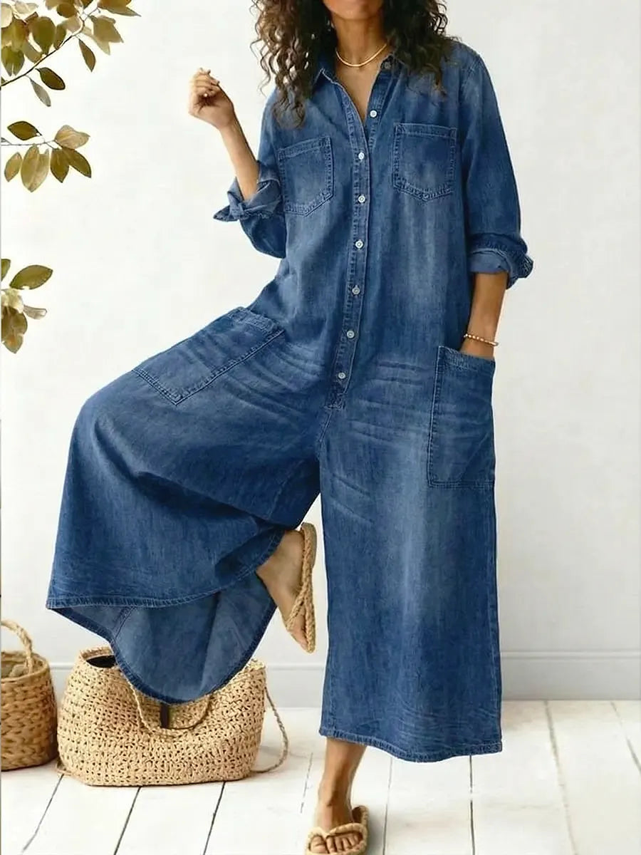 Elvanna | Denim Jumpsuit