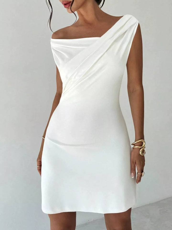 Madeline | Off-Shoulder Mini Dress