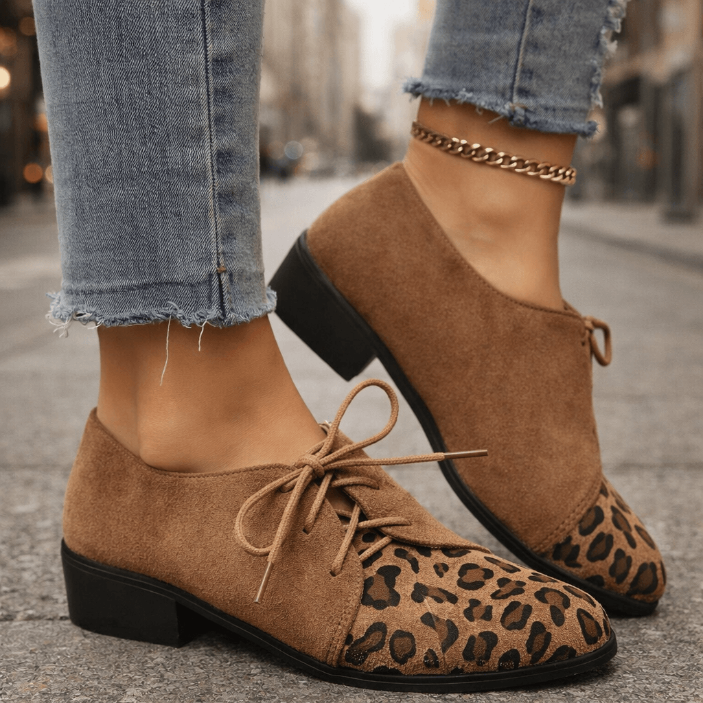 Zalène | Lace-Up Block Heels