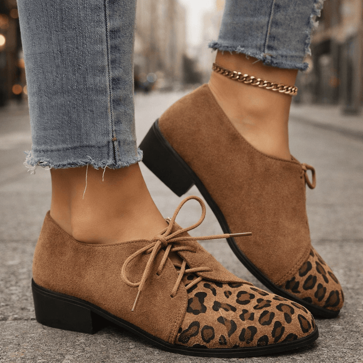 Zalène | Lace-Up Block Heels
