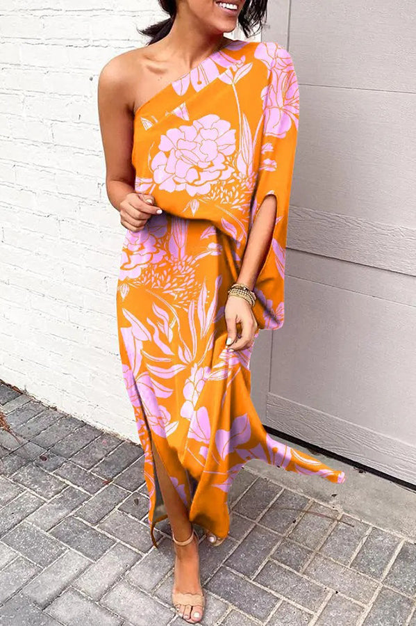 Zarela | One-Shoulder Maxi Dress